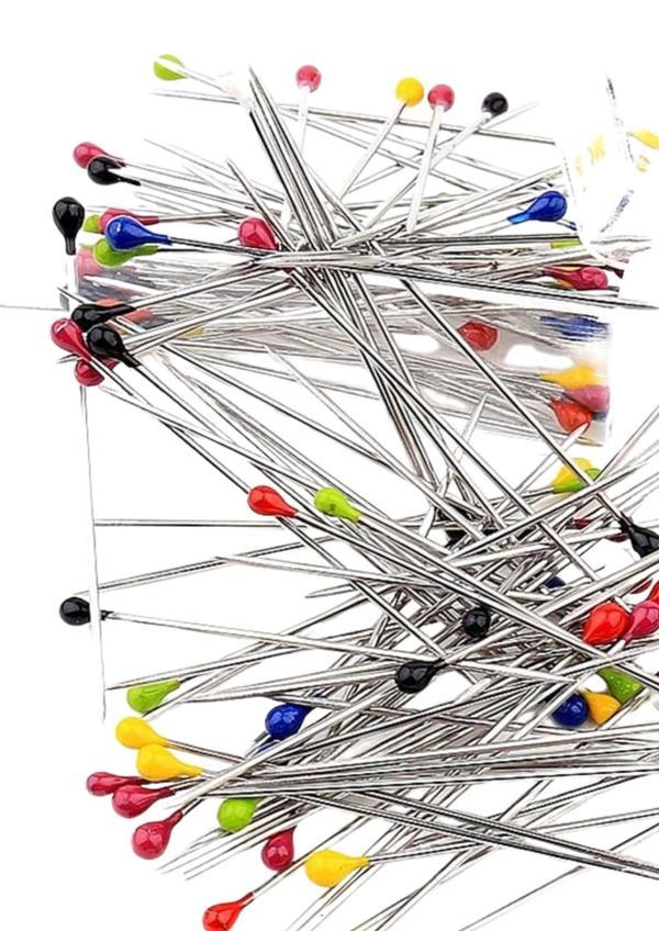 Minelli İğne Kutulu Renkli Başlı 100'lü - Image 1