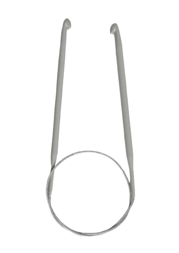 Misinalı Çelik Gagalı Tığ Şiş 4,5 Numara 60 cm - Image 1
