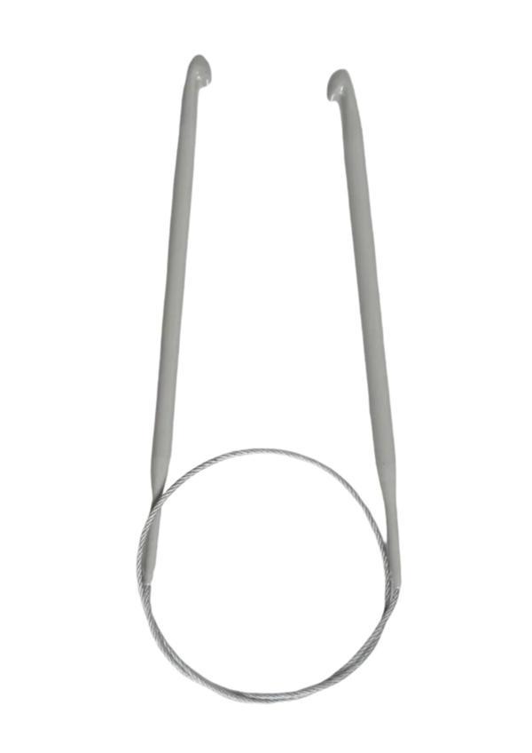 Misinalı Çelik Gagalı Tığ Şiş 6 Numara 60 cm - Image 1