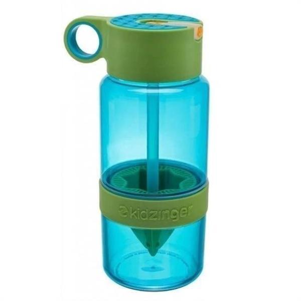 BUFFER® Narenciye Limon Sıkmalı Pratik Detoks Toksin Atıcı Su Matarası Spor Şişesi - Image 1