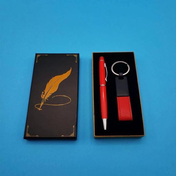 Deri Anahtarlık Ve Touchpen Kalem - Image 1