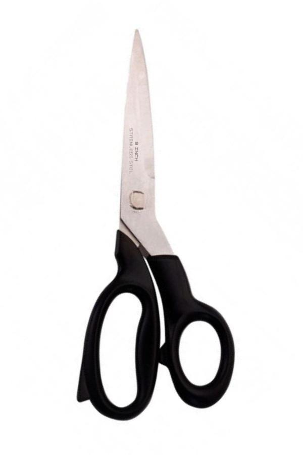 Siyah Plastik Saplı Makas 9 inch - Image 1