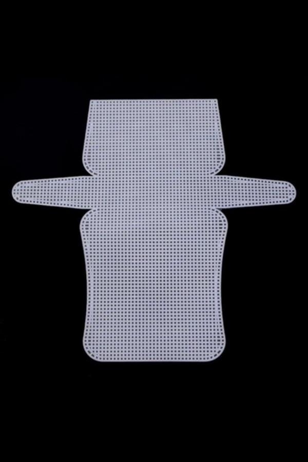 Çanta Kanvası Küçük 30 cm Beyaz - Image 1