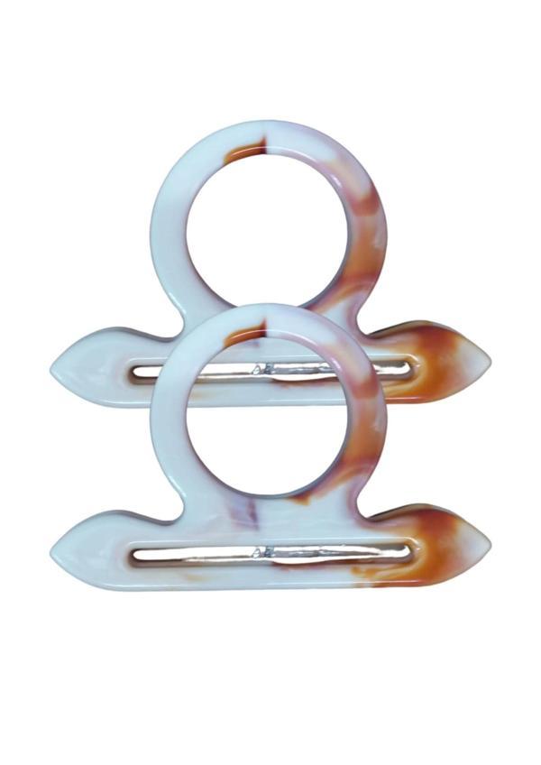 Çanta Sapı Çapa Model Kahverengi - Beyaz 18 cm - Image 1
