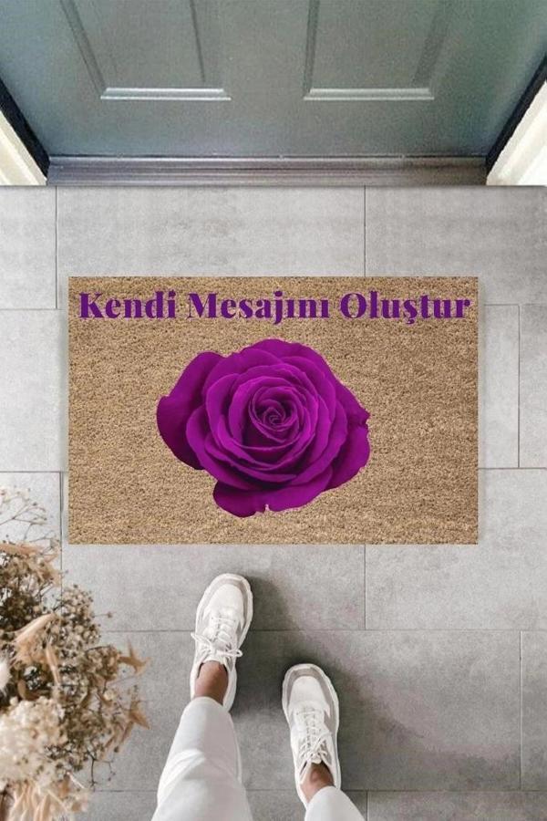Dijital Baskı Kişiye Özel İç Kapı Dekorasyon Paspas  PS11228 - Image 1