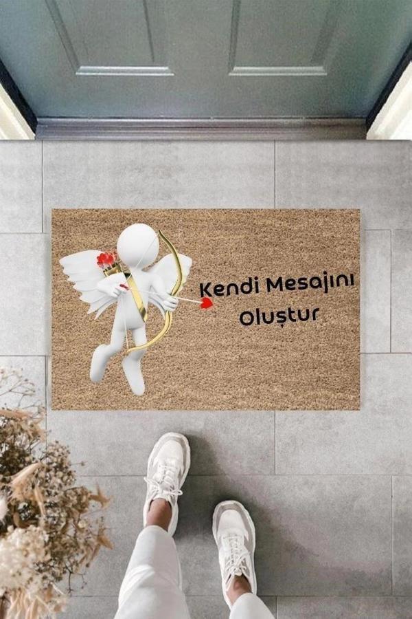 Dijital Baskı Kişiye Özel İç Kapı Dekorasyon Paspas  PS11246 - Image 1