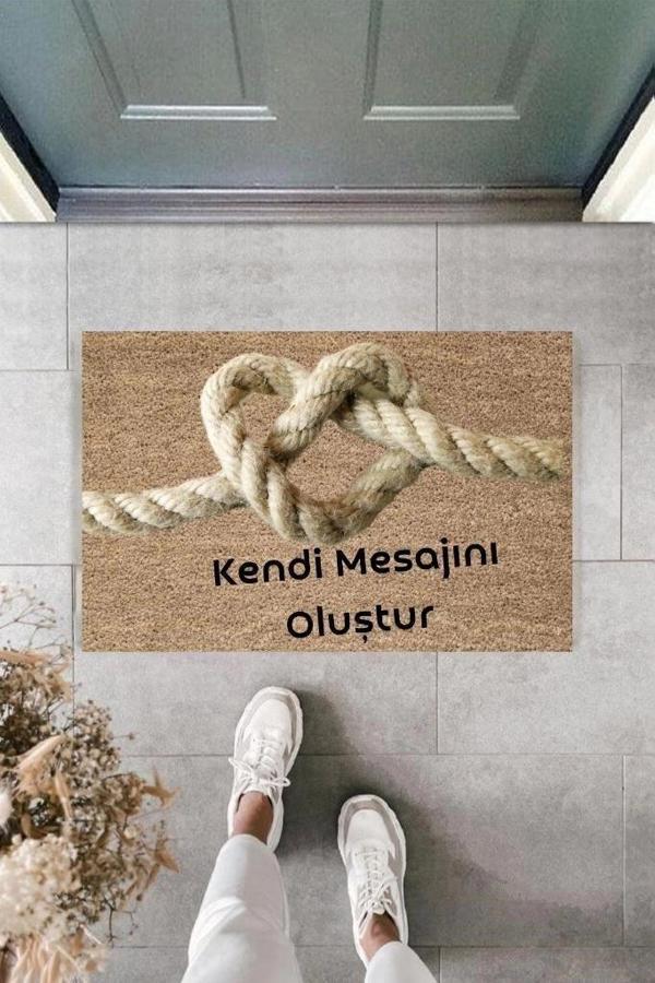 Dijital Baskı Kişiye Özel İç Kapı Dekorasyon Paspas  PS11250 - Image 1