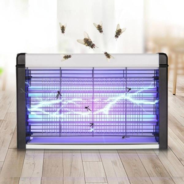 BUFFER® 6W Taşınabilir ve Asılabilir Elektrikli Led Sivrisinek Yok Edici Hem Gece Lambası Hem Haşere - Image 1