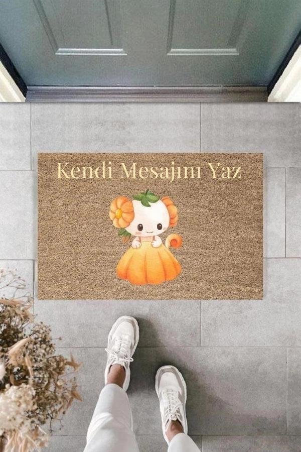 Dijital Baskı Kişiye Özel İç Kapı Dekorasyon Paspas  PS11280 - Image 1