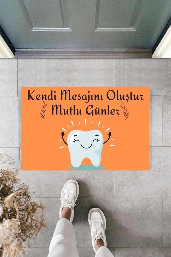 Dijital Baskı Kişiye Özel İç Kapı Dekorasyon Paspas  PS11289 - Image 1