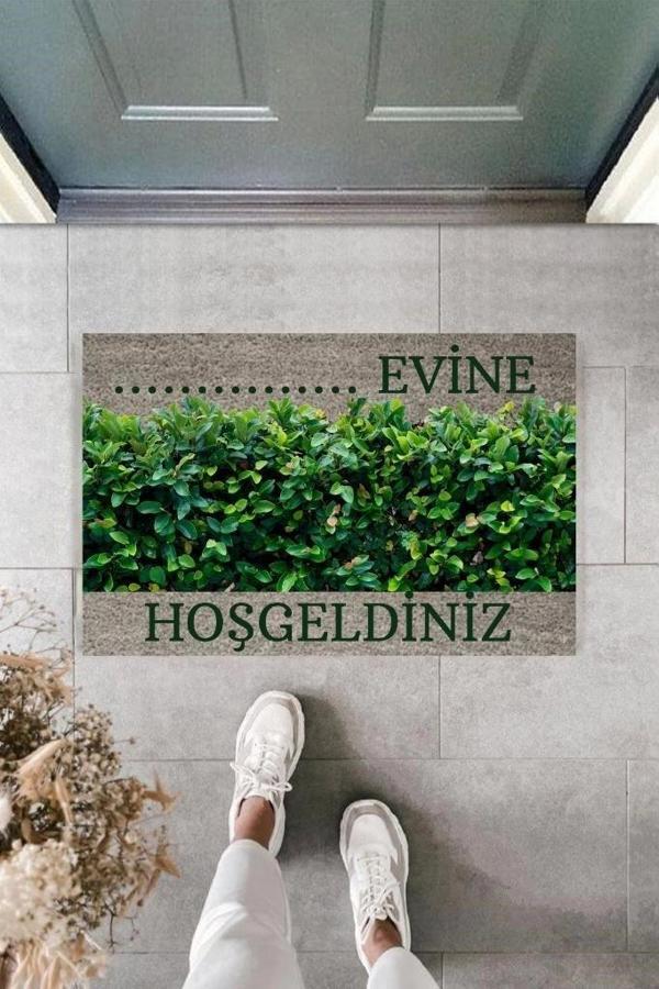 Dijital Baskı Kişiye Özel İç Kapı Dekorasyon Paspas PS11292 - Image 1