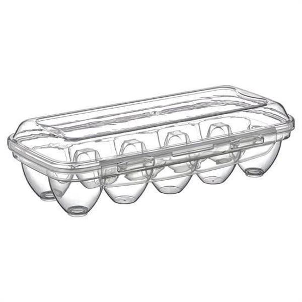 BUFFER® 10 Bölmeli Kilitli Kapaklı Yumurtalık Saklama Kutusu YU110 - Image 1