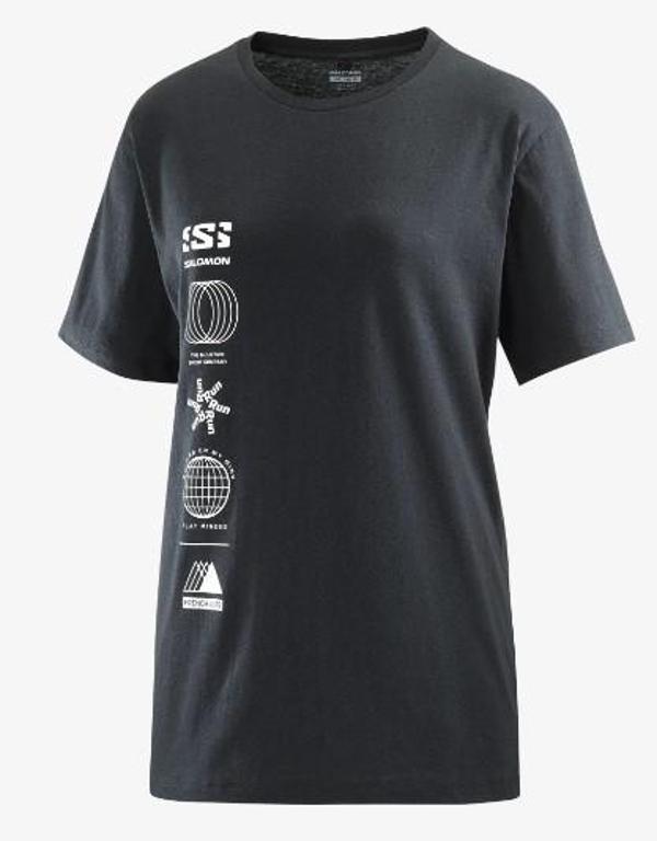 Salomon LC2233100 Logo Combo SS Tee W Tişört Kadın T-Shirt - Image 1