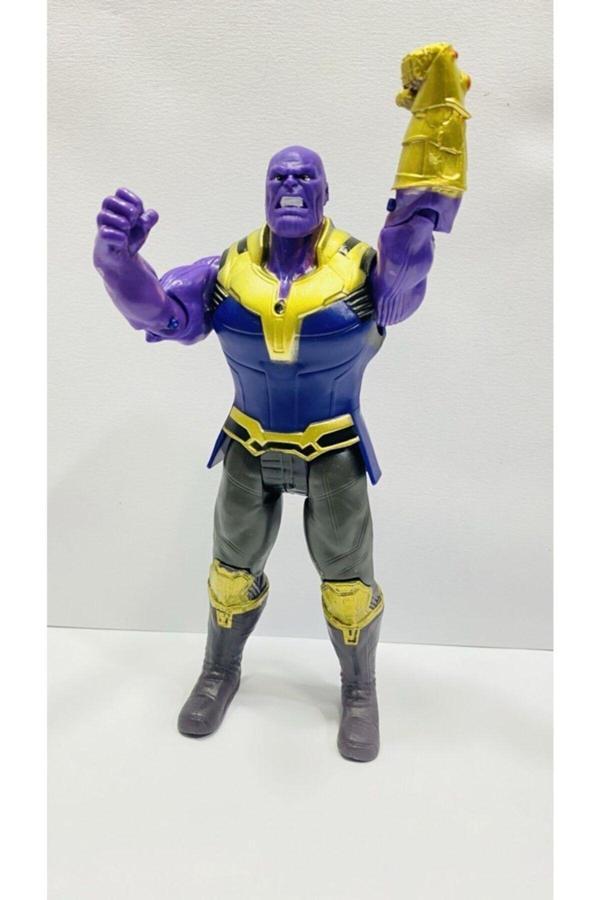 Oyuncakchi Avengers Thanos 17 Cm Işıklı Eklemleri Hareketli Figür Oyuncak Karakter - Image 1