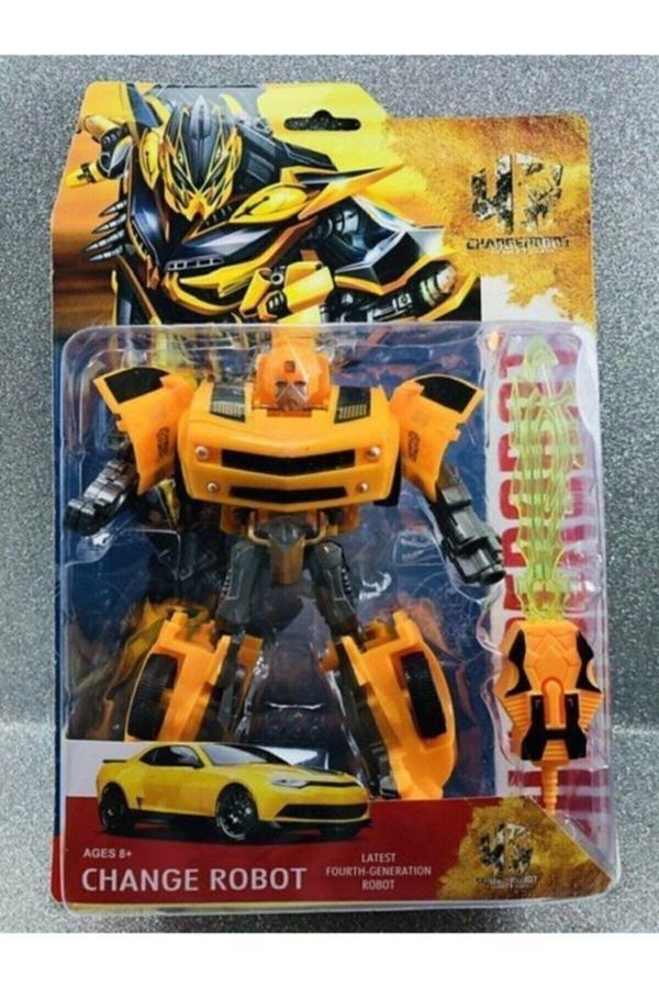 Oyuncakchi Transformers Bumble Bee Dönüşen Oyuncak Robot Araba - Image 1