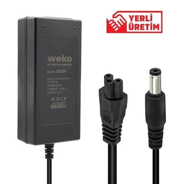 24 Volt 3.75 Amper 65 Watt Notebook Adaptör (5.5*2.5 Uçlu) - Image 1