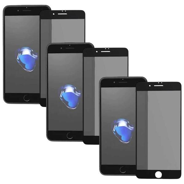 iPhone 7-8-SE 2020 Uyumlu Tam Kaplayan Gizlilik Filtreli Mat Seramik Hayalet Ekran Koruyucu x3 - Image 1