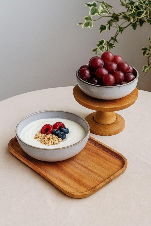 Kütahya Porselen Moderna 2 Li 15 Cm Kase Gri - Image 1