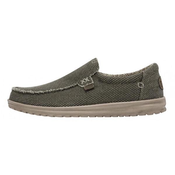 Erkek Sneaker ( Günlük) HD.40124  Hey Dude Mikka Braided 3VE Army - Image 1