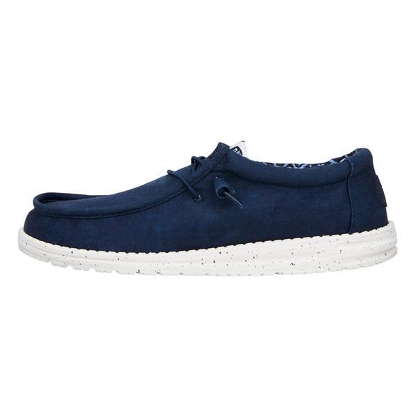 Erkek Sneaker ( Günlük) HD.40700  Hey Dude Wally Canvas 410 Navy - Image 1