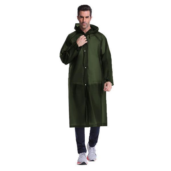Savage PVC Haki Cep Yağmurluk (11011) XXL - Image 1