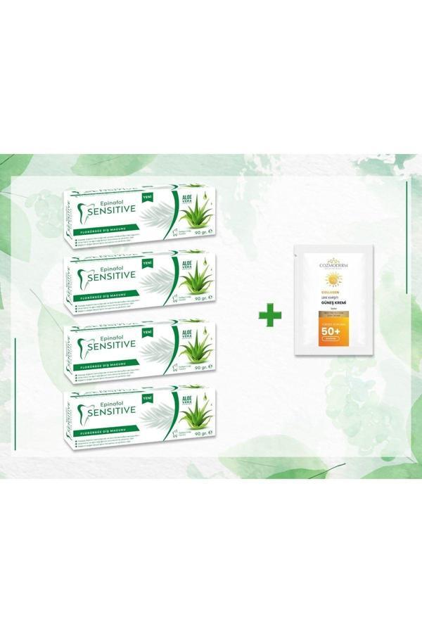 Epinafol Sensitive Aloe Vera Flörürsüz 4'Lü - Image 1