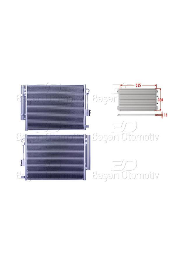 97606-A7000-WISCO HYUNDAI I30 1.6T-GDI 12 KLIMA RADYATORU MT-AT 608X381X16 MM 97606-A7000 - Image 1