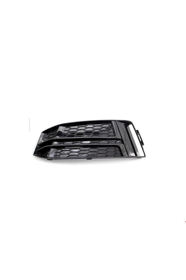 A417-1701S AUDİ A4 2020- ÖN TAMPON IZGARASI SOL S-LİNE (GRİ) UYUMLU OEM NO: 8W0807681F RN4 - Image 1