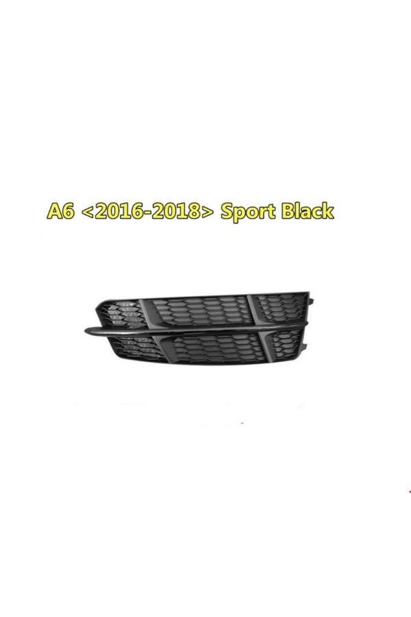 A615-1705B A6 2015- ÖN TAMPON IZGARA SOL ( SİYAH - S-LİNE OEM No: 4G0807681AN / 4G0807647B - Image 1