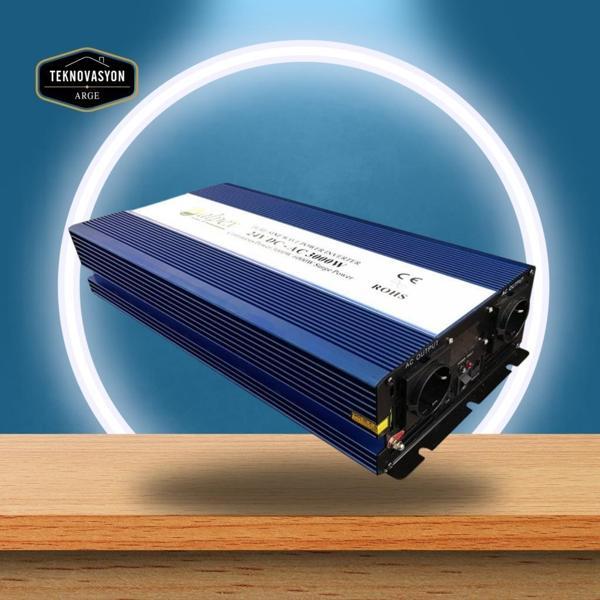 Alpex 3000 WATT 24 VOLT İNVERTER TAM SİNÜS İNVERTÖR - Image 1