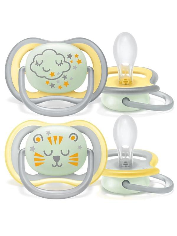 Philips Avent Ultra Air Nighttime Karanlıkta Parlar Gece Emziği +18 Ay - Image 1
