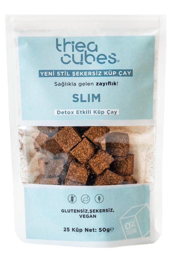 Tanla Baba Thea Cubes Slim Şekersiz Küp Çay Detoxs Etkili Bitki Çayı Vegan - Image 1