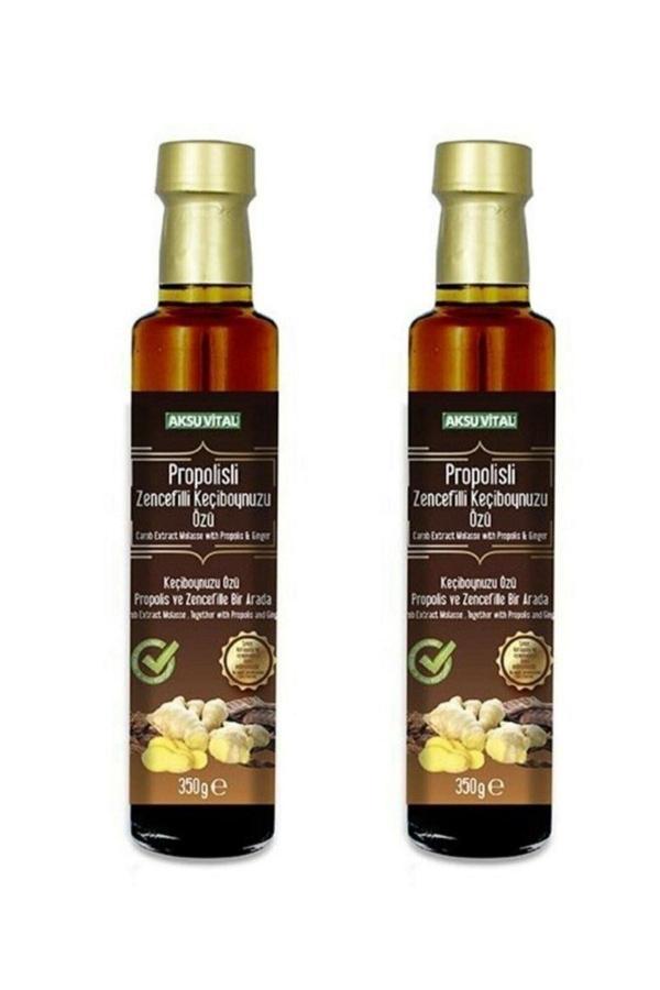 Aksu Vital Propolis Zencefil - Keçiboynuzu Özü 350 Gr %100 Doğal X 2 Adet - Image 1