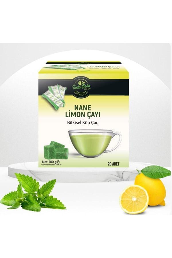 Tanla Baba Sargılı Nane Limon Bitki Çayı 100Gr (20 Adet) Doğal Çay Bitkisel Çay Bitki Çayı Küp Çay - Image 1