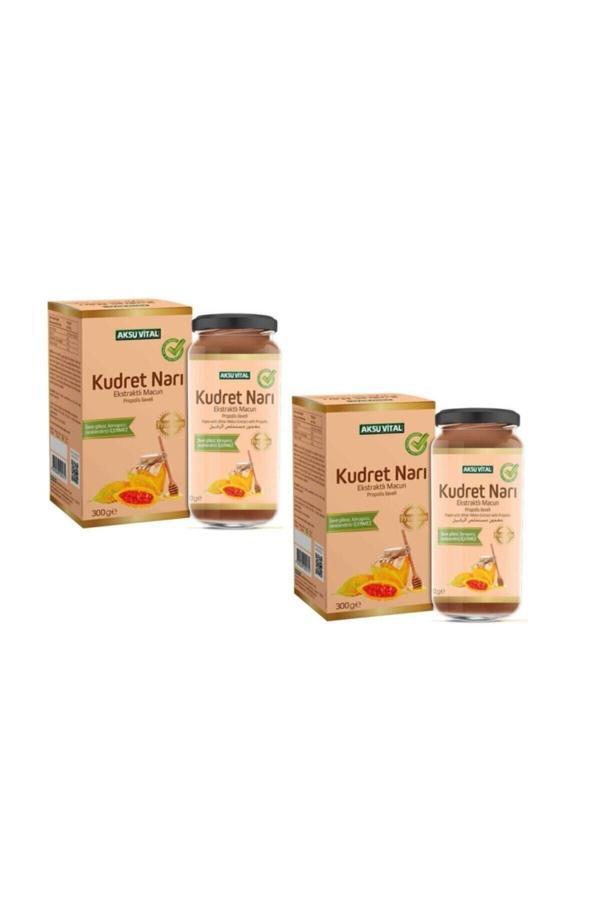 Aksu Vital Kudret Narı Ekstraktlı Macun 300 Gr X 2 Adet Sağ Salim Şifa Market %100 Orjinal - Image 1