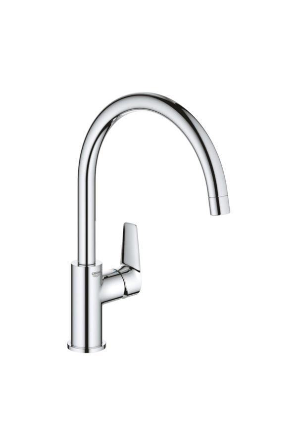 Bauedge Tek Kumandalı Eviye Bataryası Krom 31367001 - Image 1
