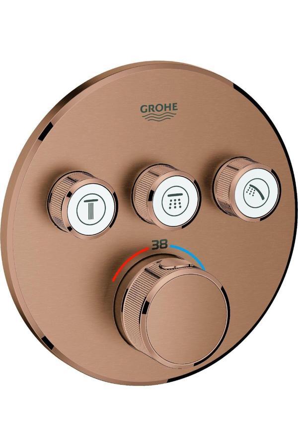 Smartcontrol Üç Valfli Akış Kontrollü Ankastre Banyo Bataryası - 29121dl0 - Image 1