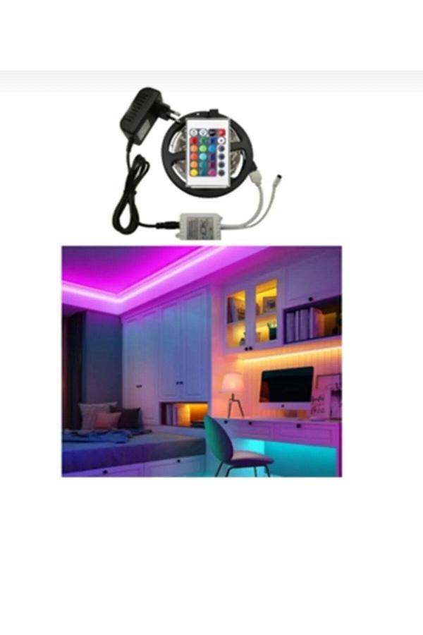 Akınsan Elektrik Rgb Şerit Led Seti (5 Metre Rgb Led Kumandalı - Image 1