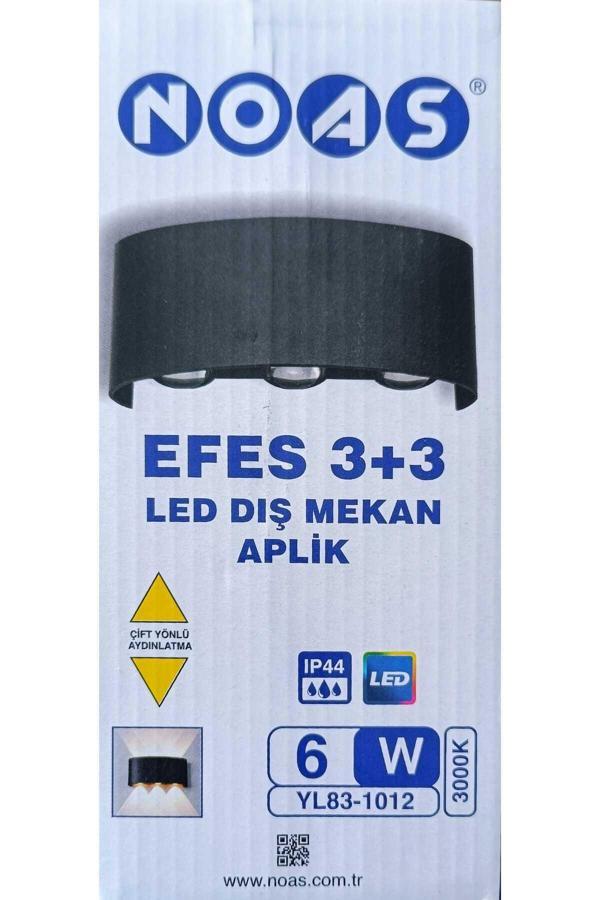 Noas Efes 3+3 Diş Mekan Led Apli̇K - Image 1