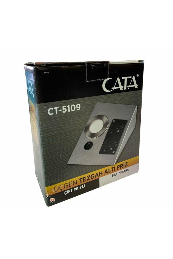 Cata Ct-5109 1W Ledli Çift Prizli Tezgah Altı Spot Aydınlatma Beyaz Işık - Image 1