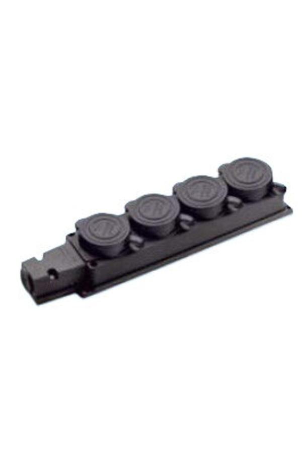 Akınsan Elektrik Kopya - 1X16 Kauçuk Monofaze 4'Lü Grup Priz - Image 1