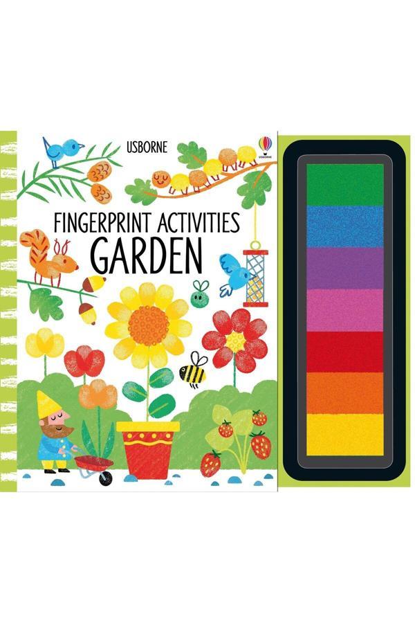 Usborne Fingerprint Activities: Garden - Image 1