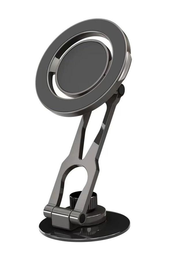 Acl T-109 360 Dönebilen Çinko Alaşımlı Mıknatıslı Araç İçi Telefon Tutucu - Image 1