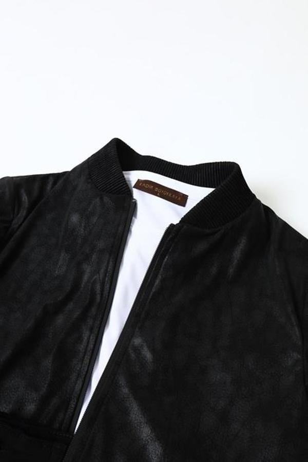 Modern Tarz Kolej Erkek Mont - Dayanıklı Polyester Kumaş-KAW9121S - Image 1