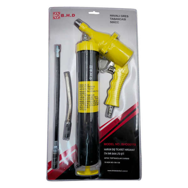 Fixonic B.H.D BHD00119 500cc Havalı Gres Tabancası/Gres Pompası - Image 1