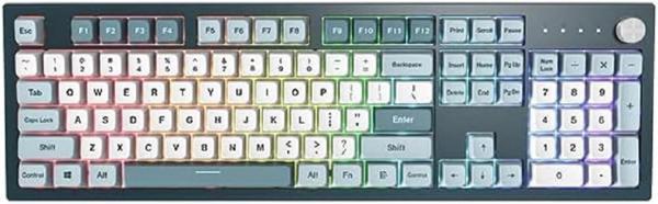 Montech MKey Mekanik Oyuncu Klavyesi: özelleştirilebilir RGB-LED, Premium MDA-PBT tuş kapağı, Hot-Sw - Image 1