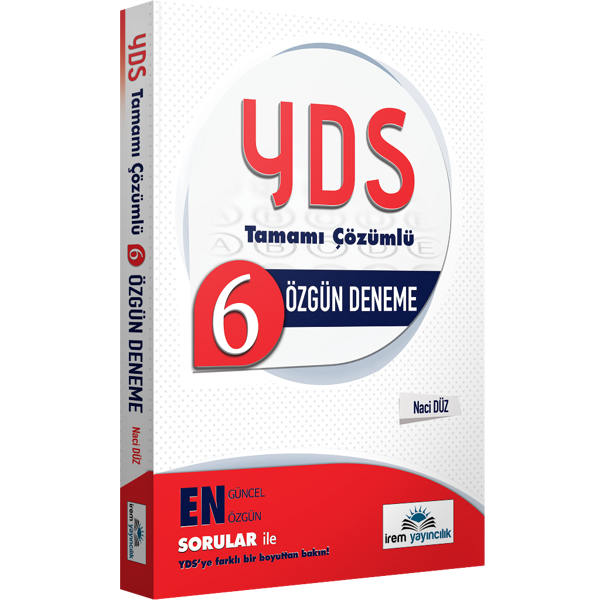 Modadil YDS Tamamı Çözümlü 6 Özgün Deneme Modadil Yayınları - Modadil Yayınları - Image 1