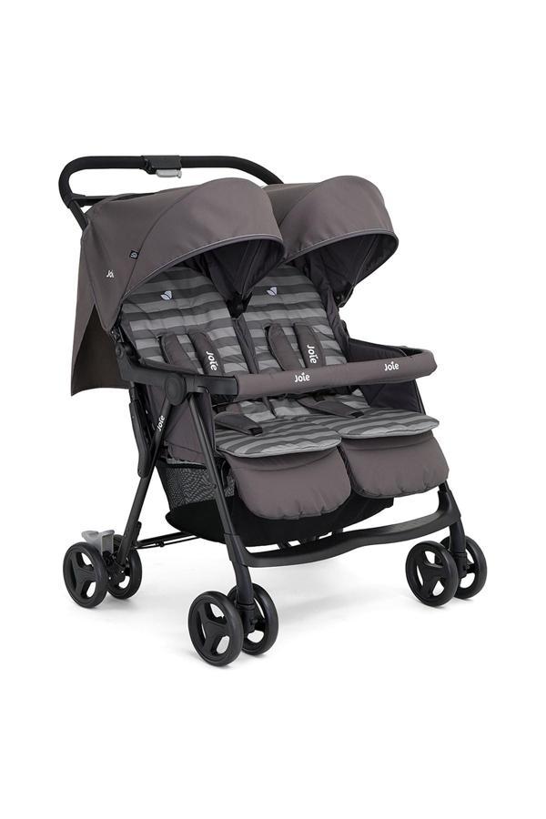 Joie Joie Aire Twin Ikiz Bebek Arabası Dark Pewter - Image 1