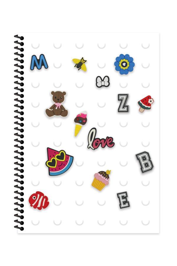 Keskin Color A4 80 Yp. Çizgili Pp Kapak Spiralli Defter İlköğretim Defter - Image 1