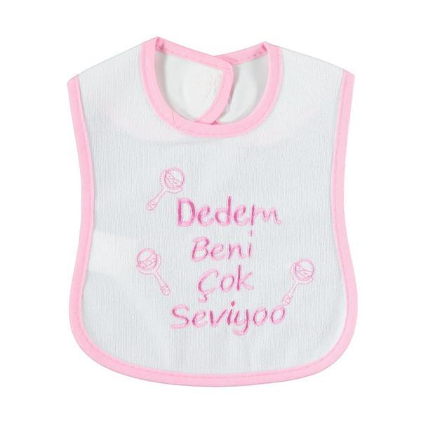 Civil Baby Bebek Mama Önlüğü  0-24 Ay - PembeStandart - Image 1